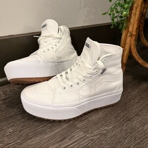 White Vans - Women’s